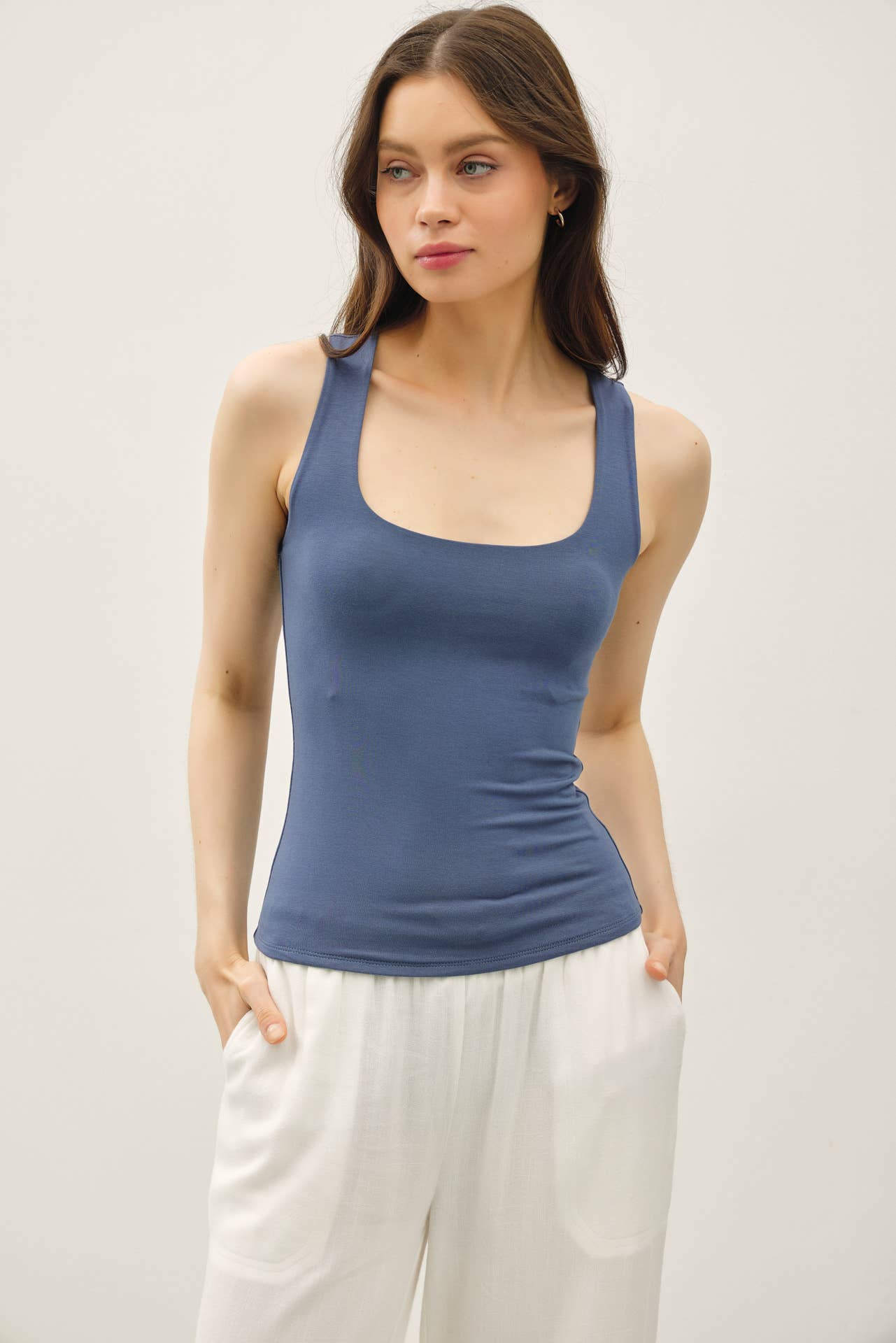 Soft Core Square Neck Tank