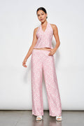 ILIANA FISH PRINT PANTS