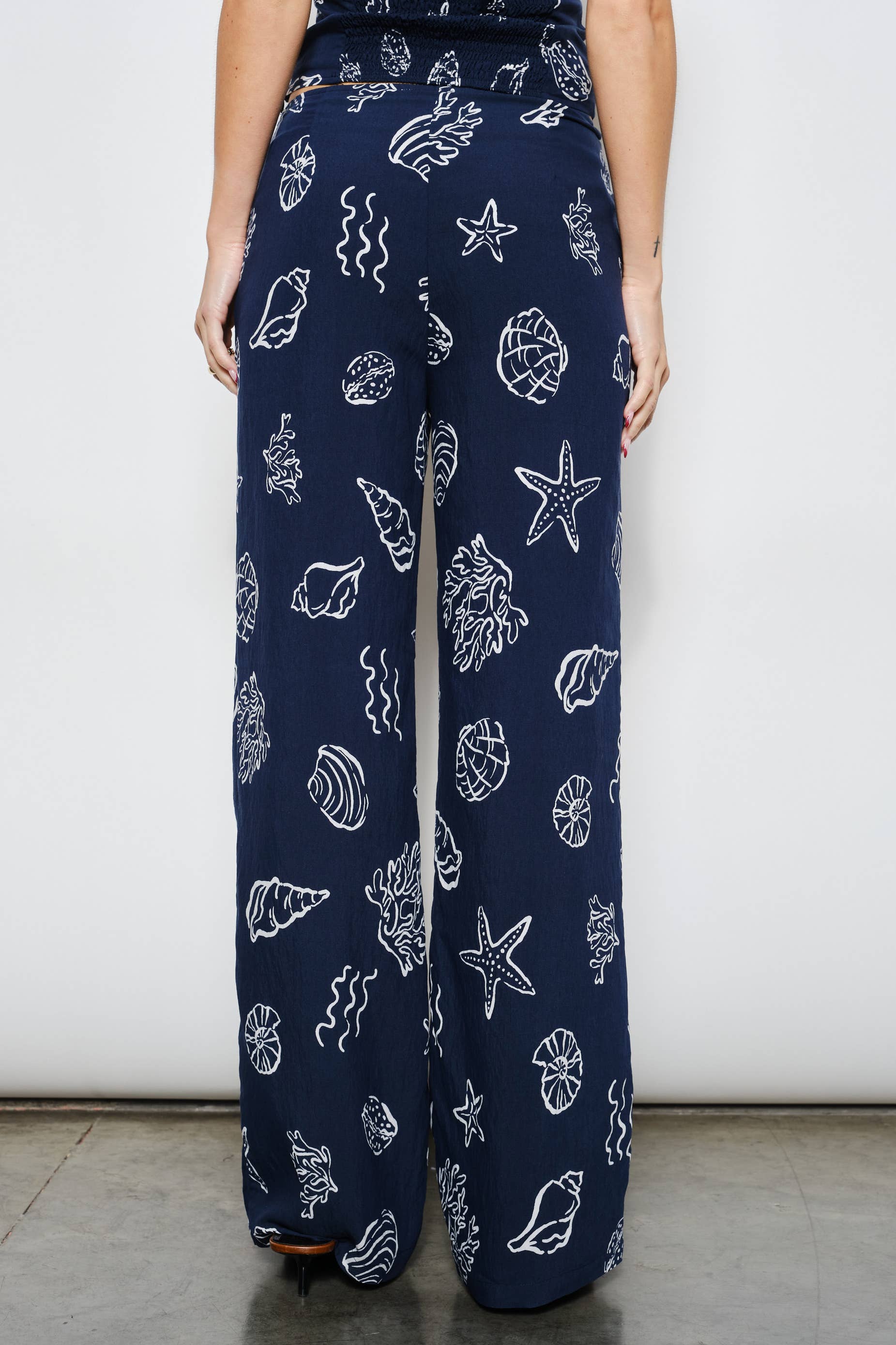 SAMMY SHELL PRINT PANTS