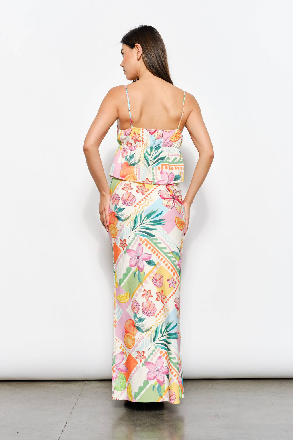 EXCLUSIVE TROPICAL PRINT CAMI