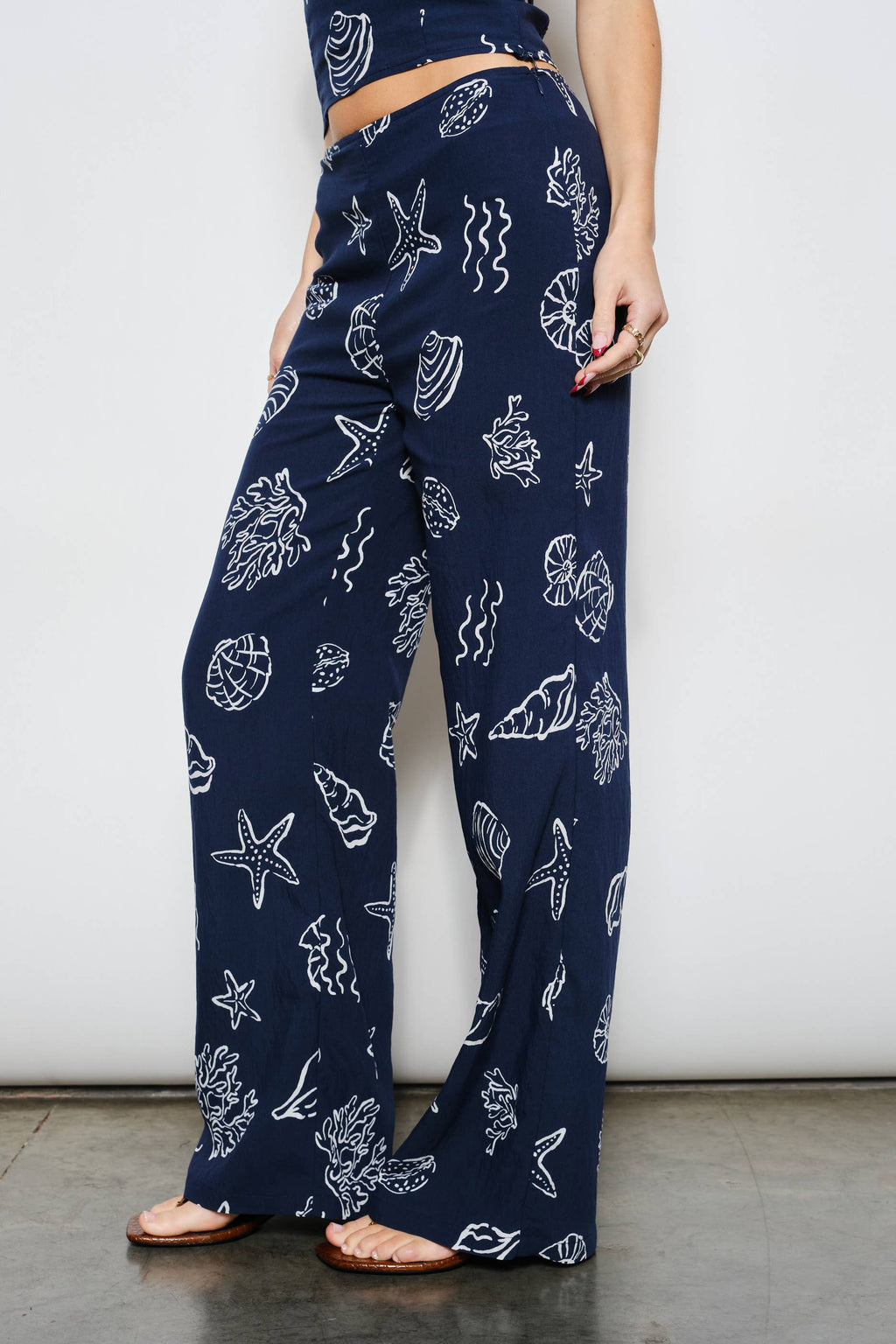 SAMMY SHELL PRINT PANTS