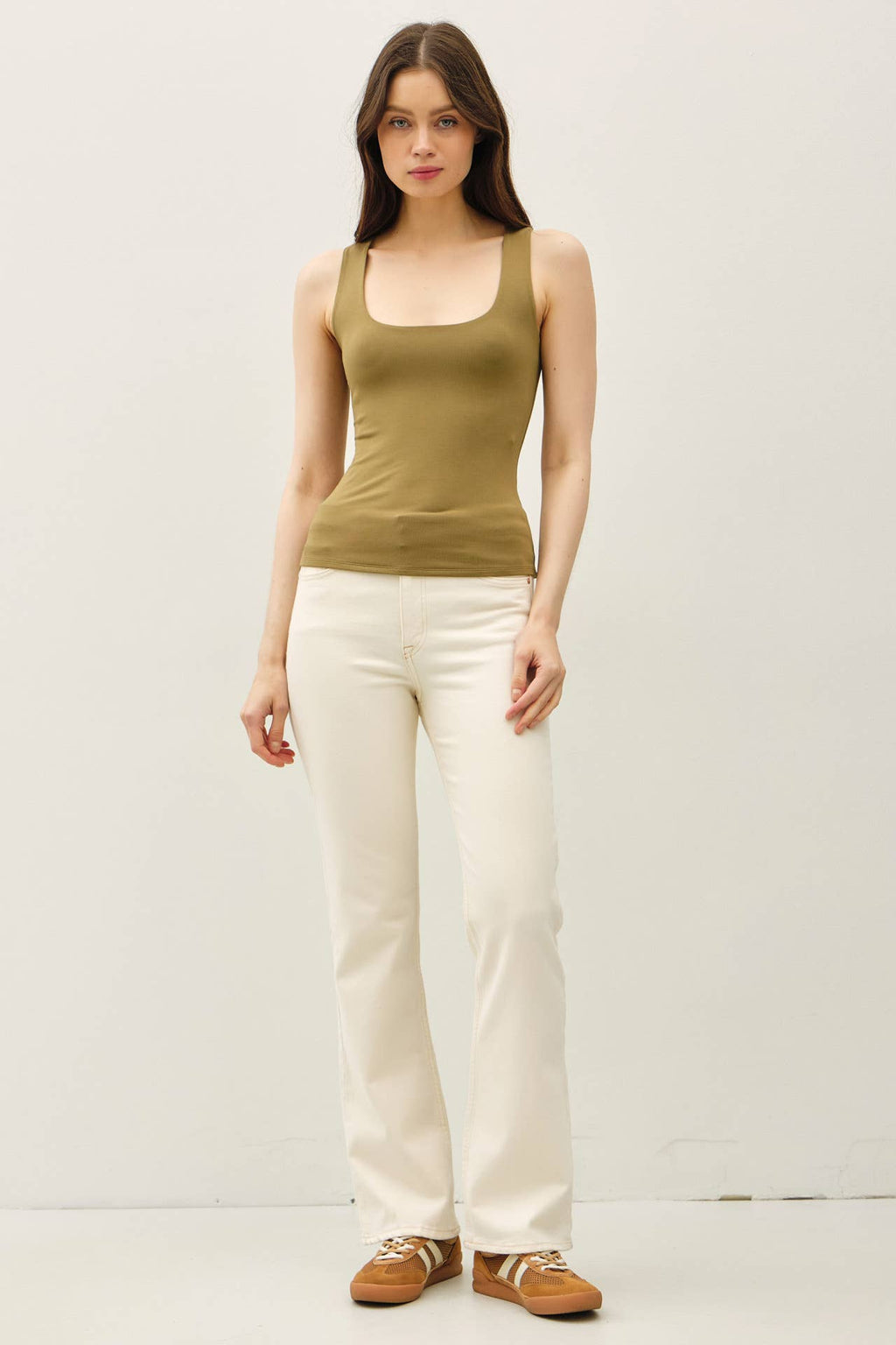 Soft Core Square Neck Tank