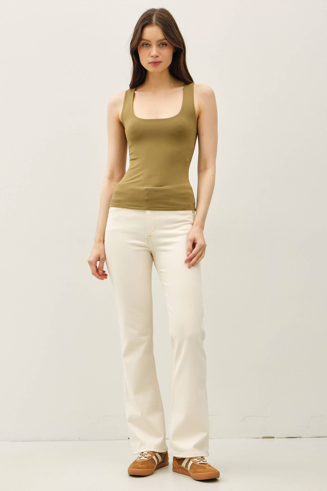 Soft Core Square Neck Tank