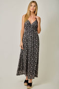 Criss-Cross Back Mesh Dress