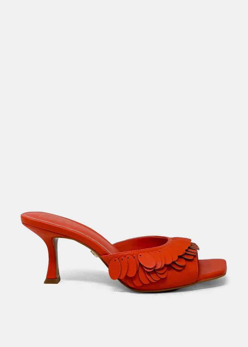 Grace Orange Heel