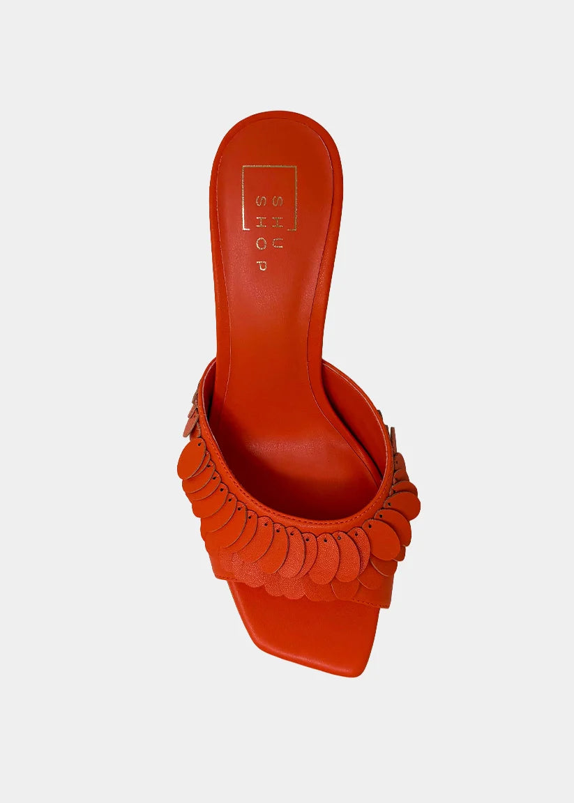 Grace Orange Heel