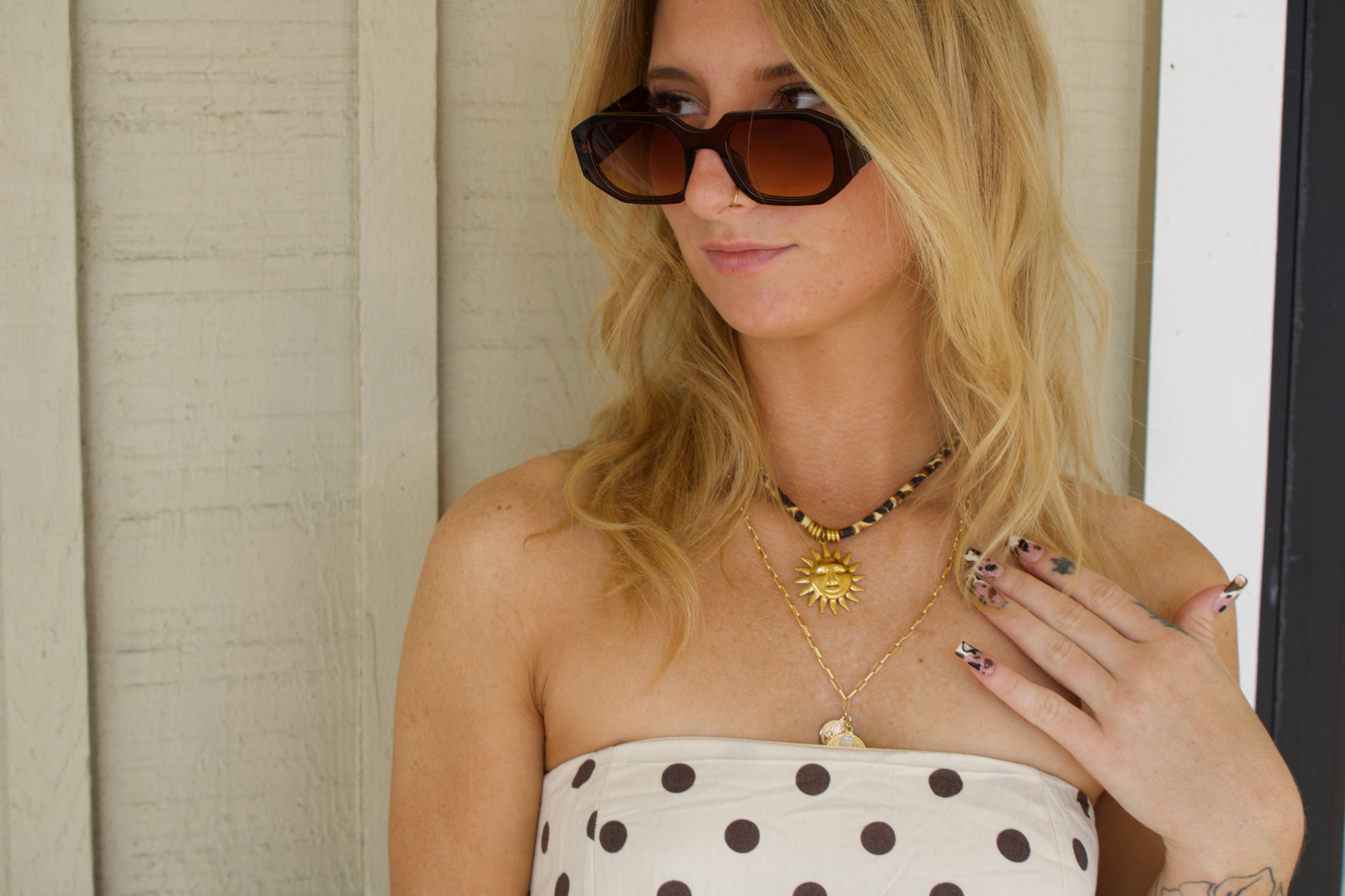 The Sweet Escape Polka Dot Midi Dress