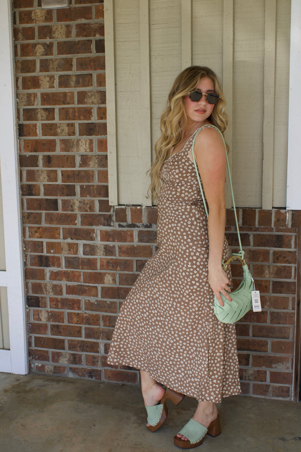Floral Sweetheart Dress