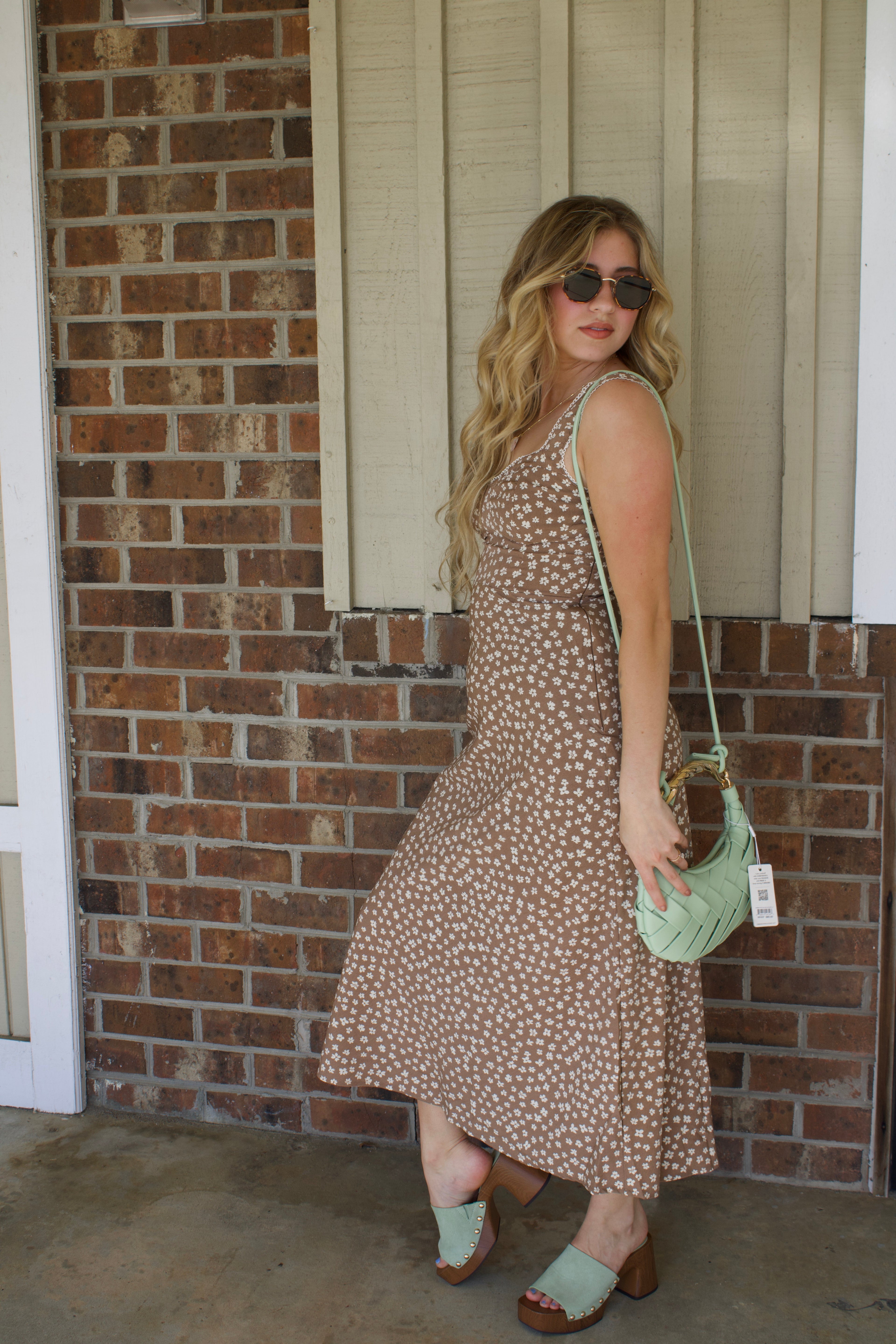 Floral Sweetheart Dress