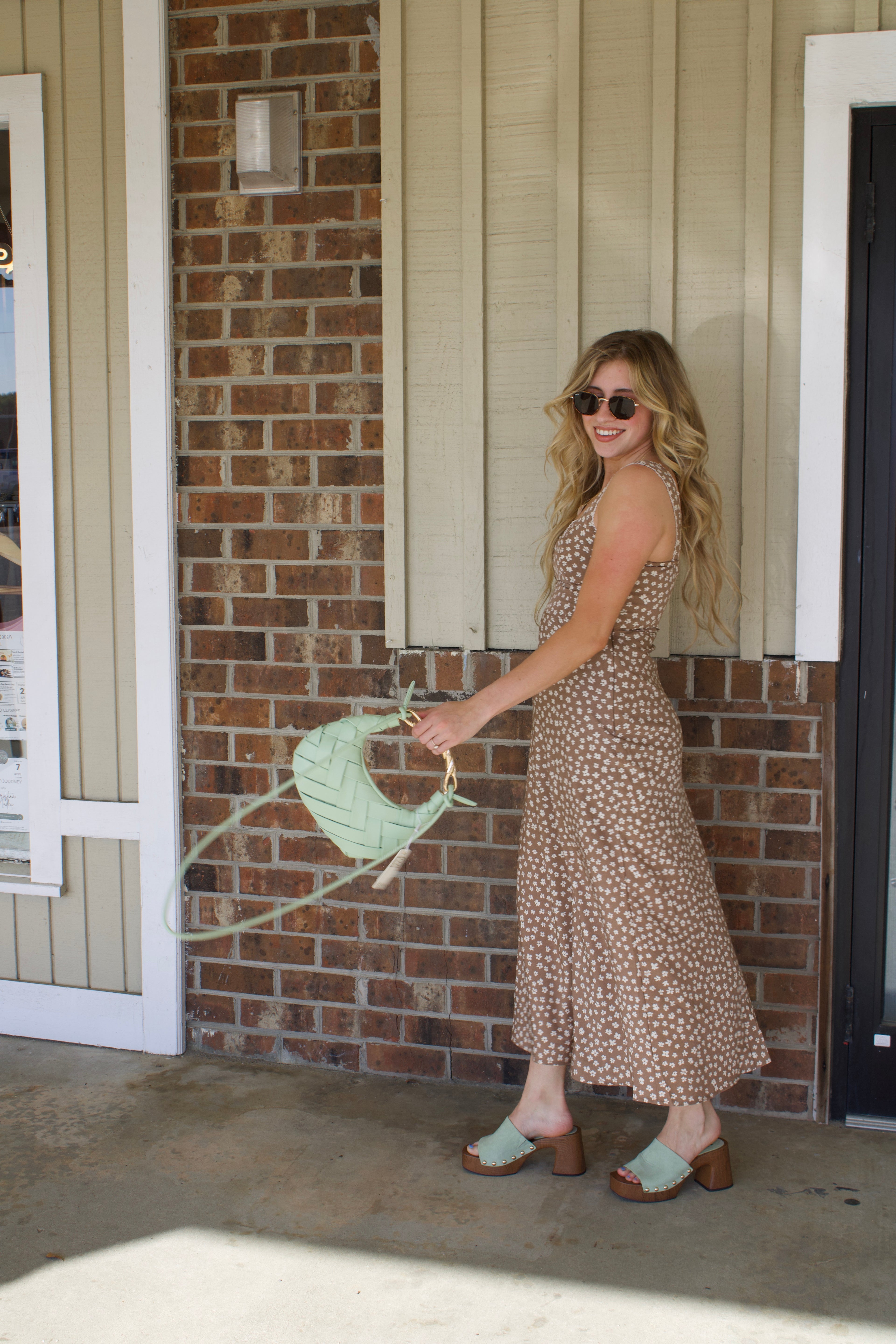 Floral Sweetheart Dress