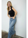Short Sleeve Square Neck