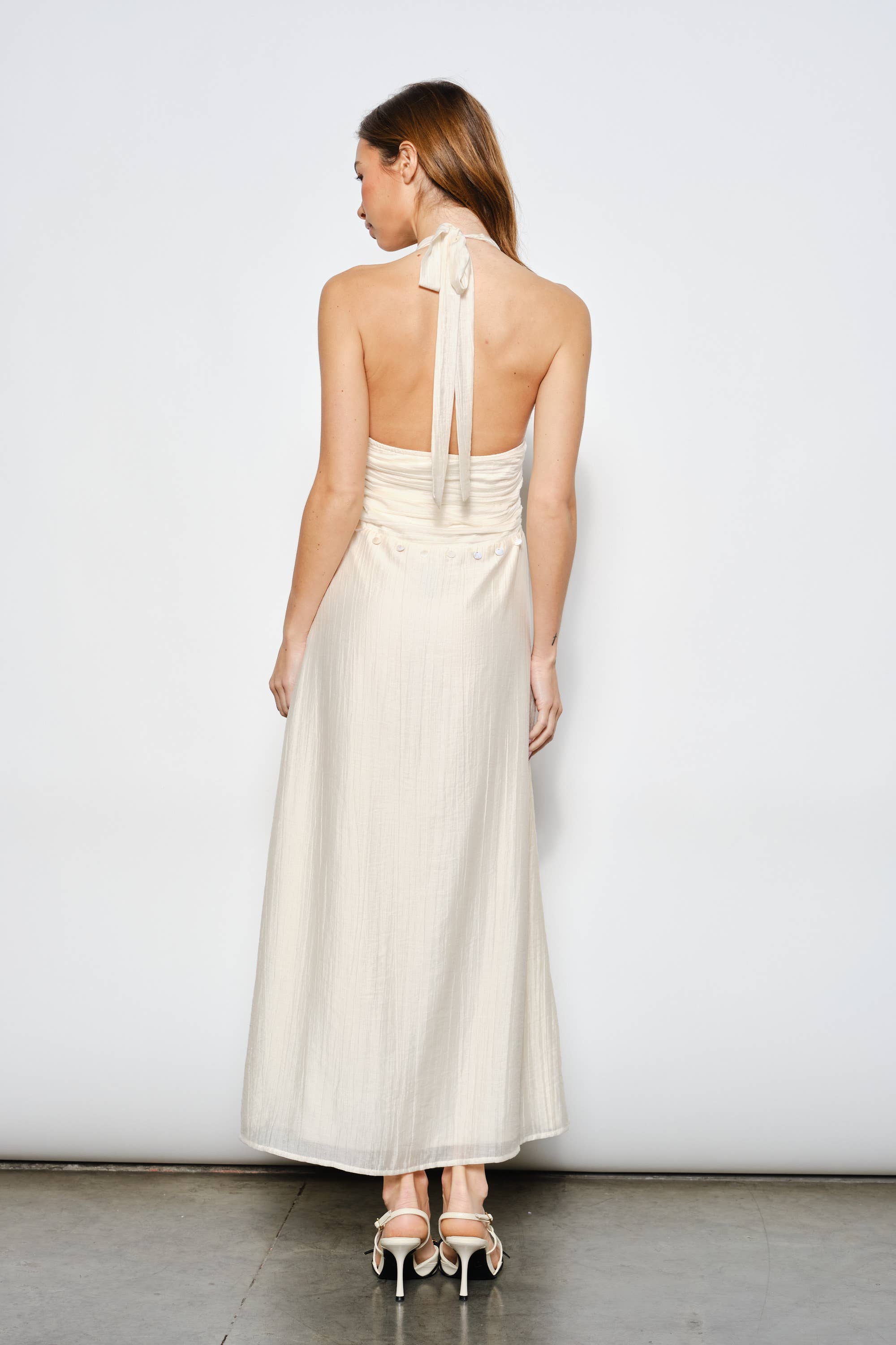 ORIELLE SHELL MAXI DRESS