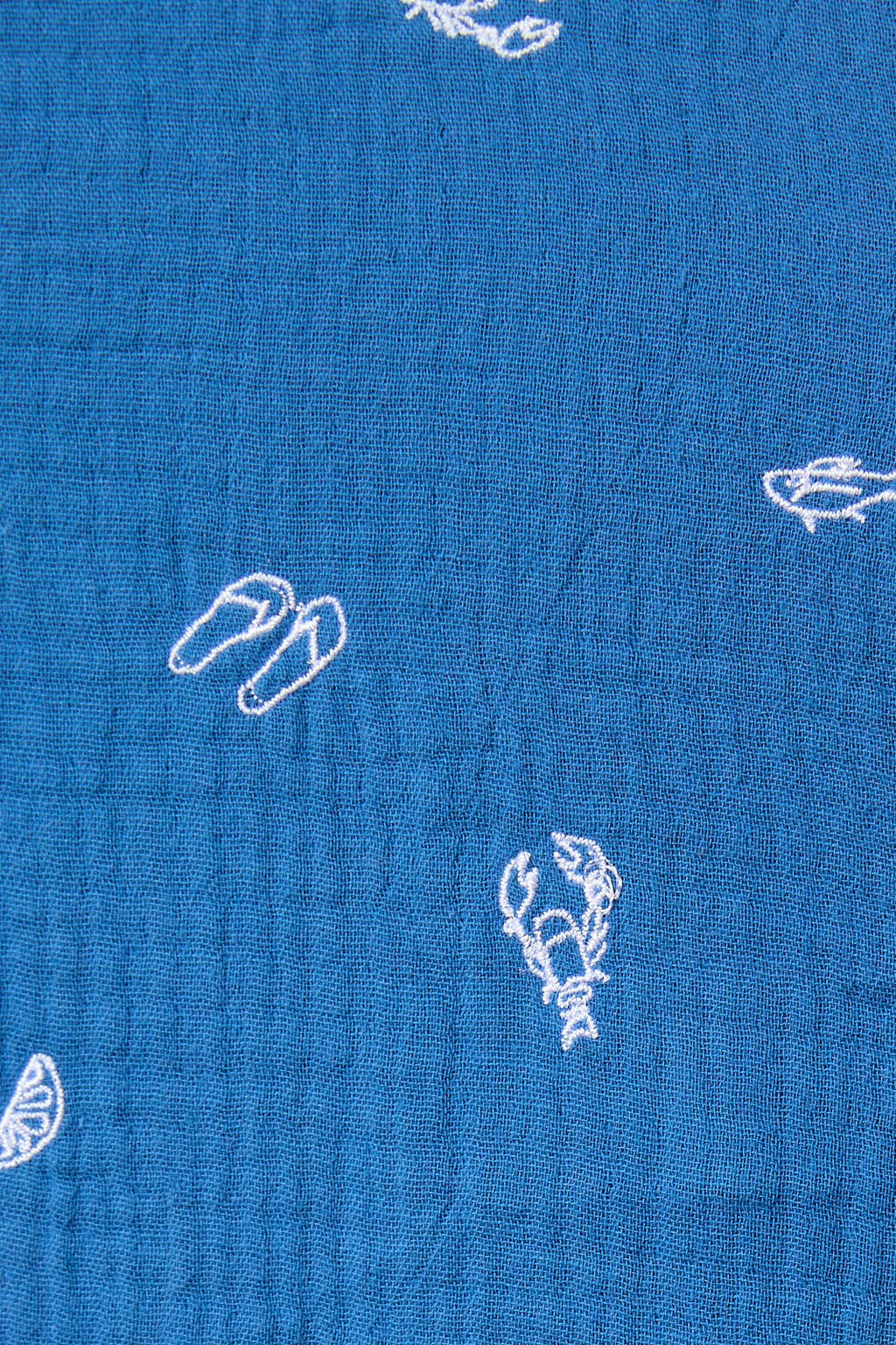 EMBROIDERED DETAIL PAJAMA SHORTS