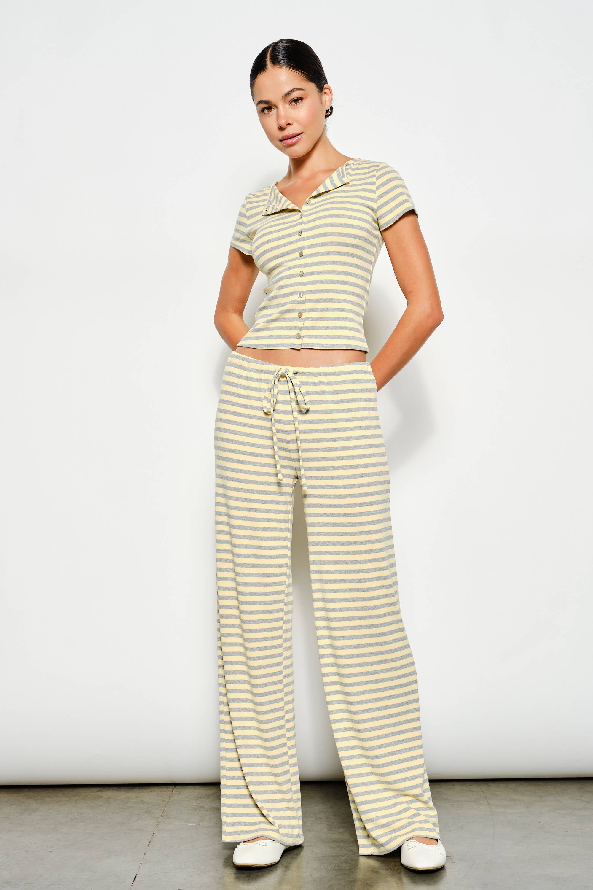RONNIE STRIPED PANTS
