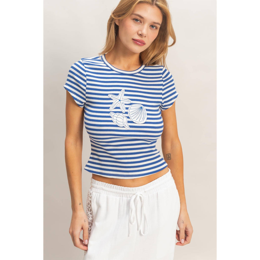 Coastal Stripe Top