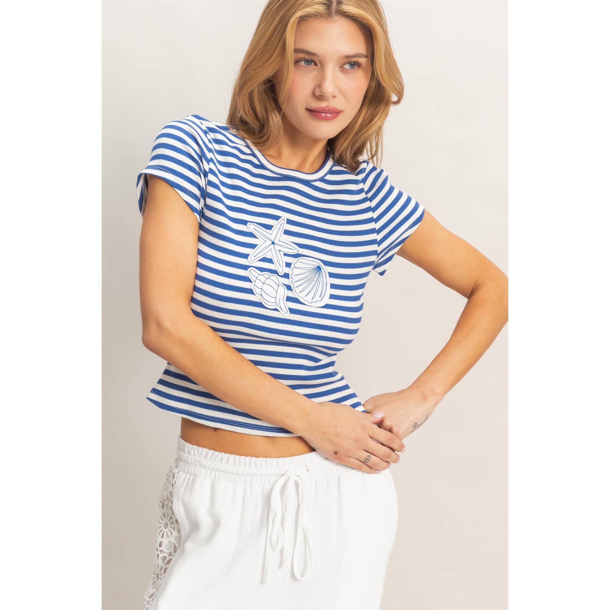 Coastal Stripe Top
