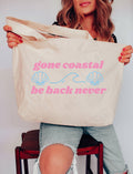 Gone Coastal Beach Tote