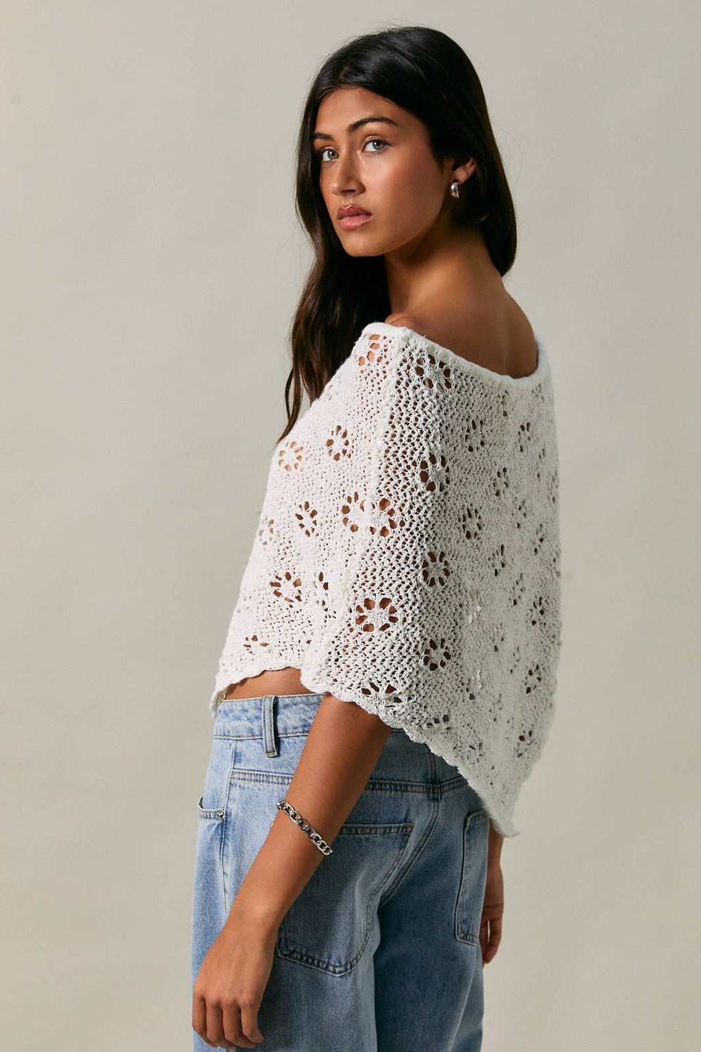 White Poncho