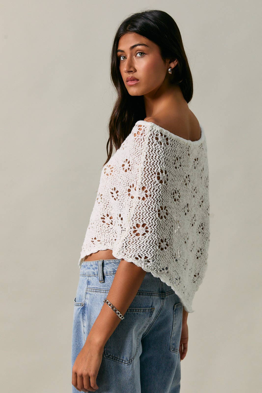 White Poncho