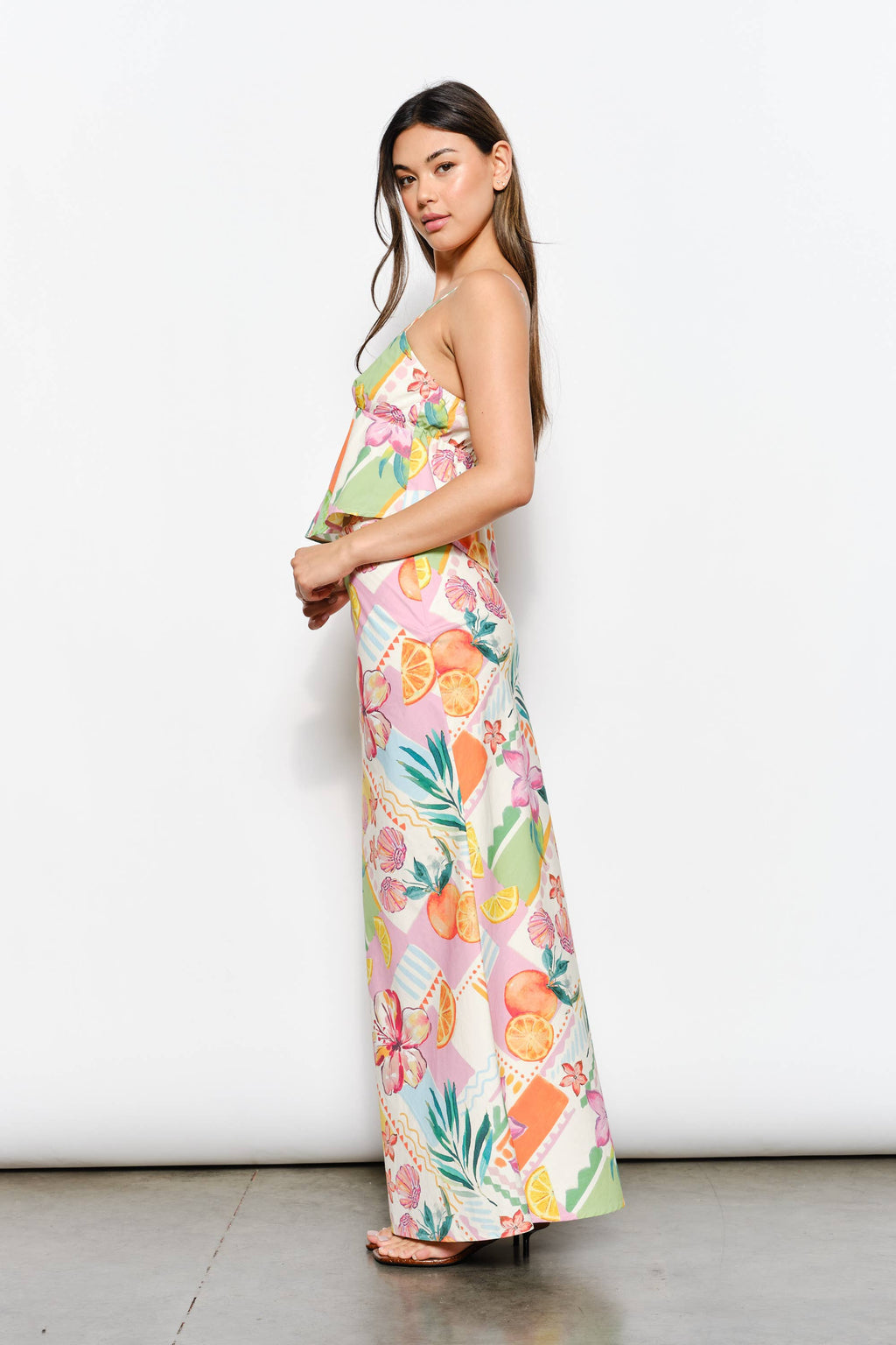 EXCLUSIVE TROPICAL PRINT CAMI