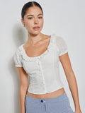 Florian Eyelet Blouse