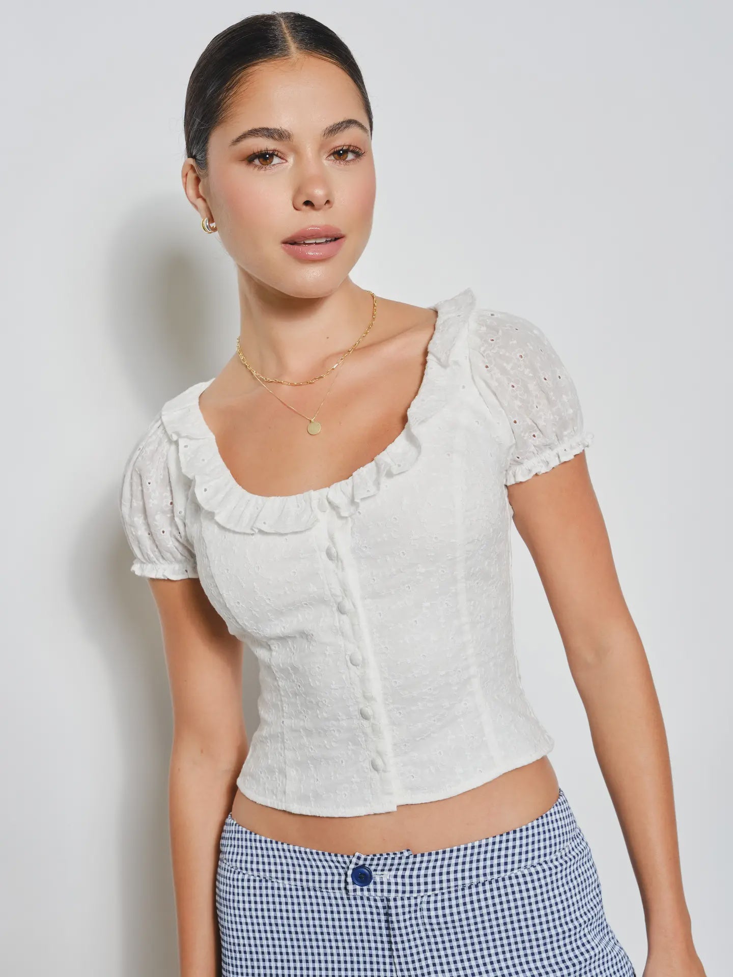 Florian Eyelet Blouse