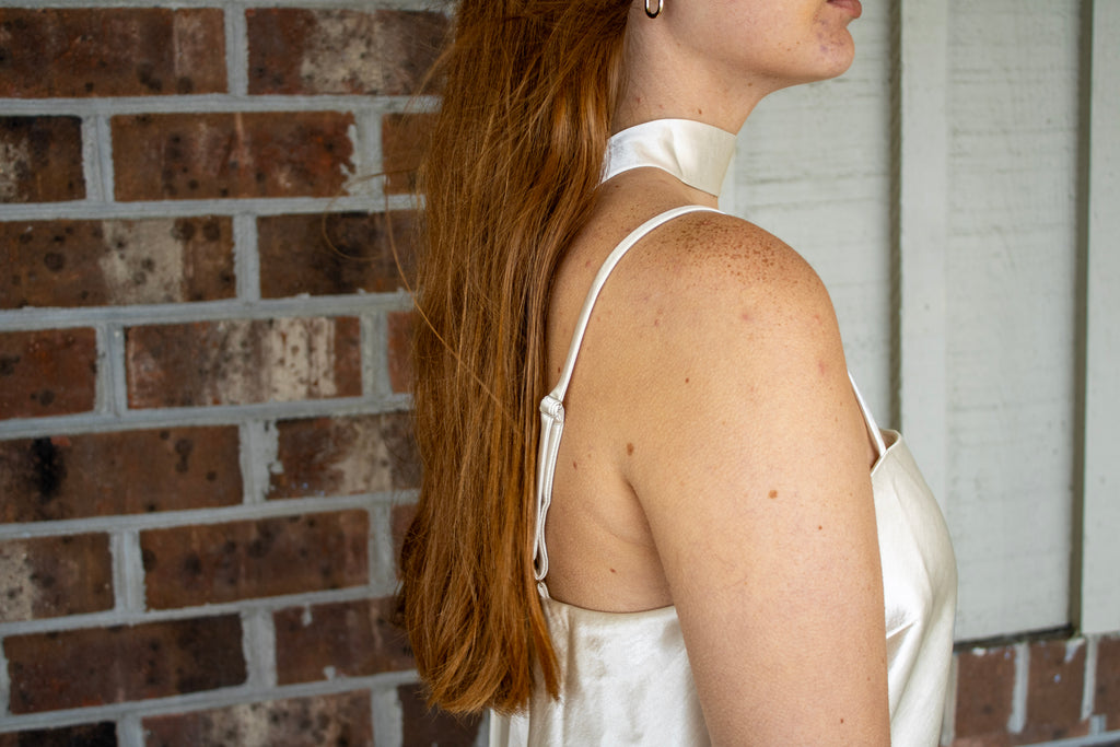 Cyra Neck Tie Top