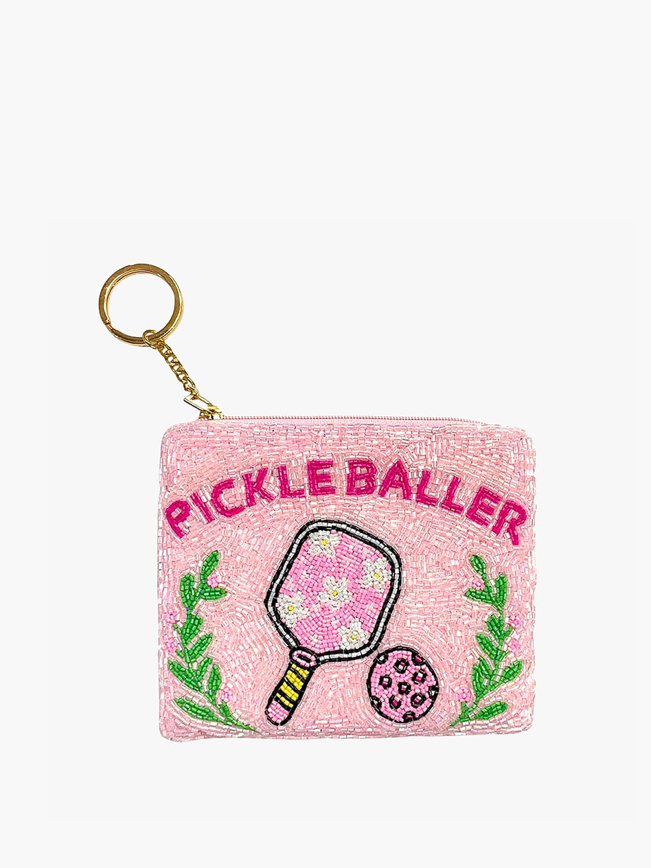 Salty Sister Beaded Coin Pouch