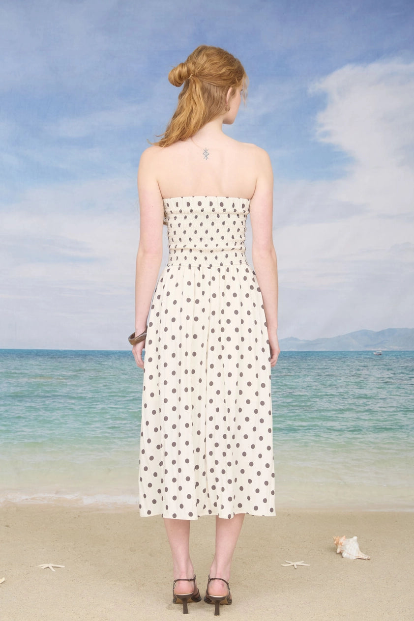 The Sweet Escape Polka Dot Midi Dress