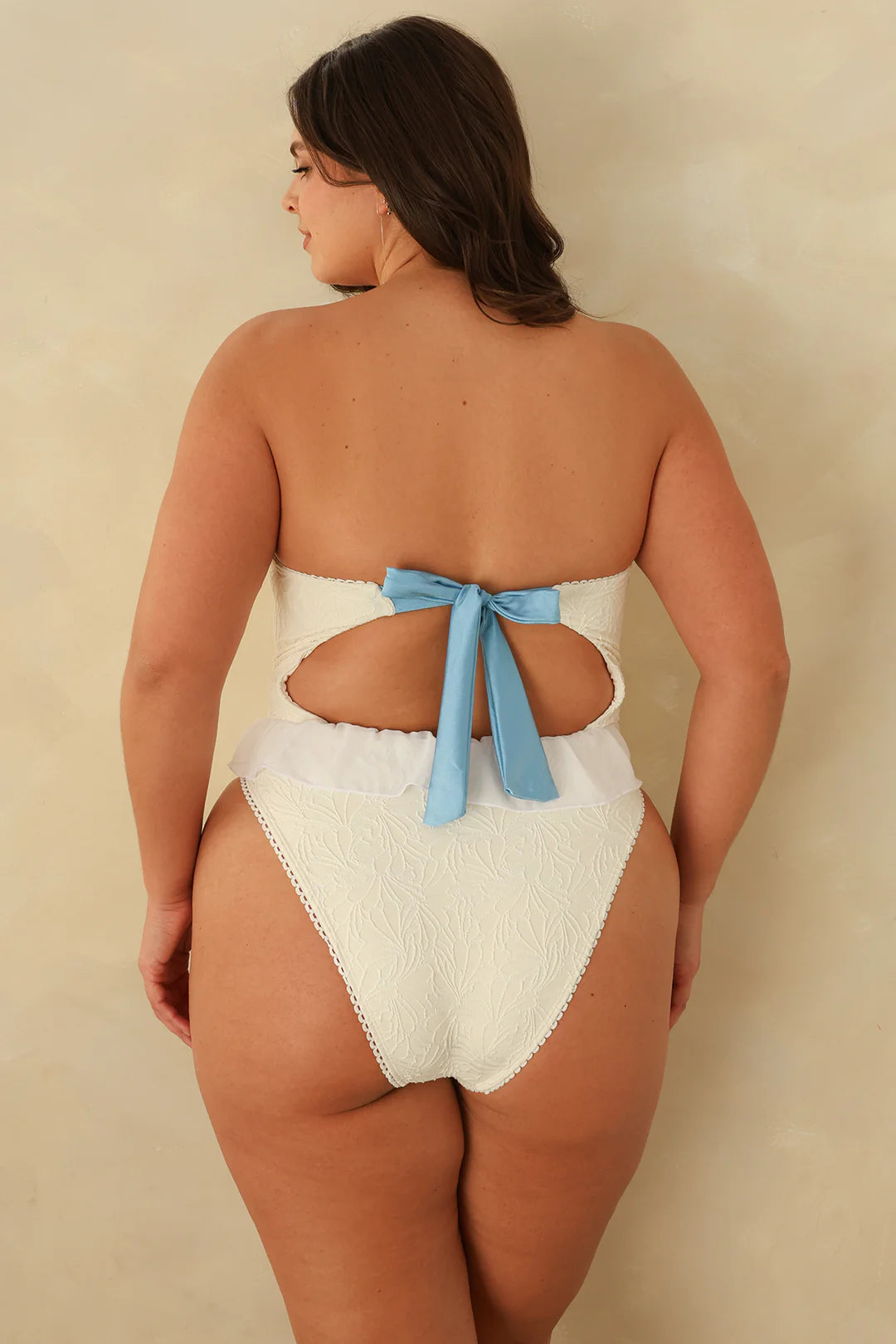 Something Blue Bridal One Piece Swimsuit