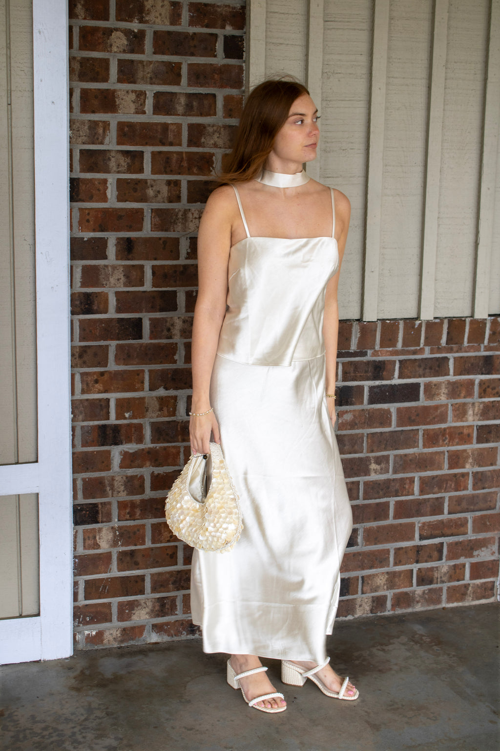 Fitz Satin Skirt