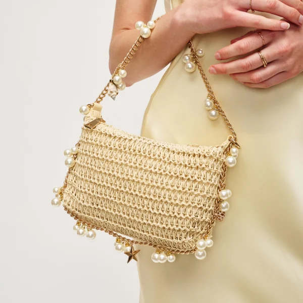 Steph Seashell Straw Bag