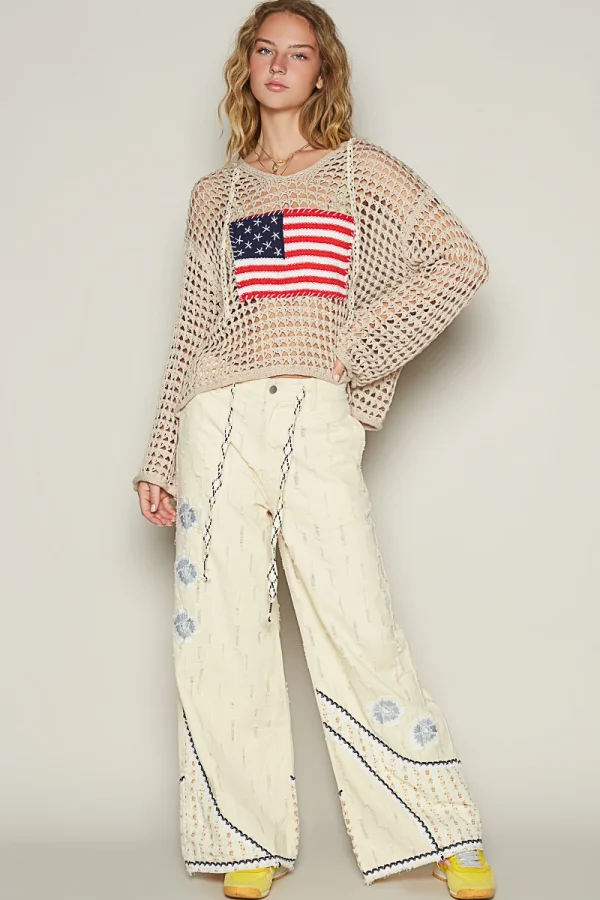 american flag sweater