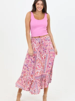 Floral Maxi skirt